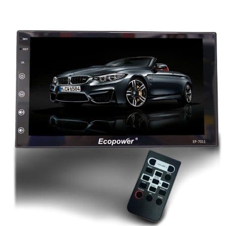 Toca Radio Ecopower BT USB Aux Fm Touch Controle
