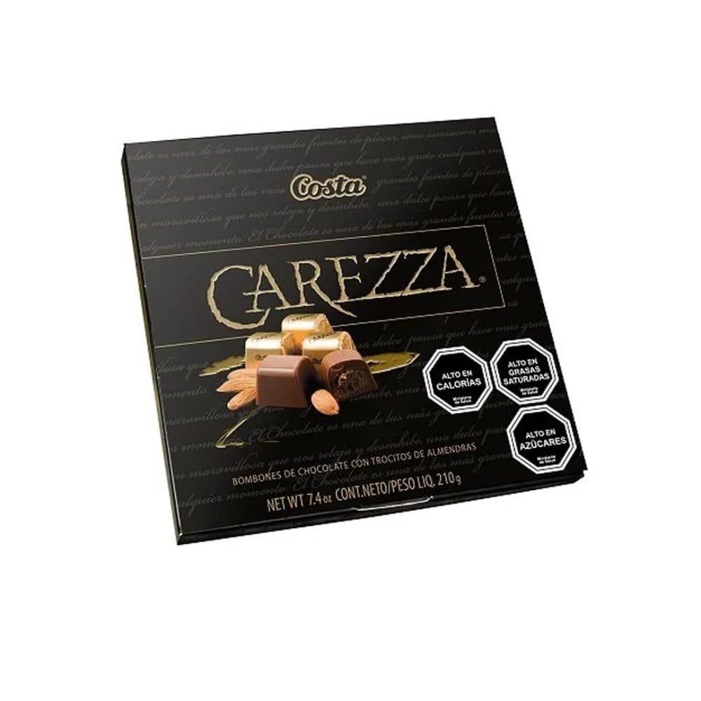 Bombom Costa Carezza Chocolate Almendras 210G