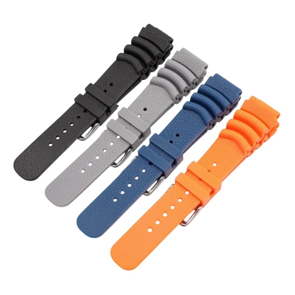Pulseira Watch Borracha Liso 20 Colorido