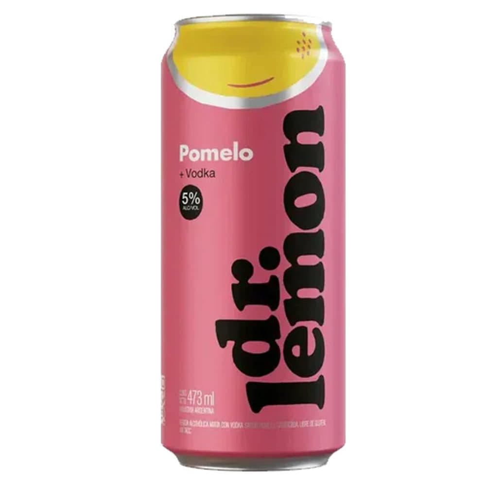 Beb Gin Arg Dr Lemon Pomelo Vodka 5 Lata 473ML