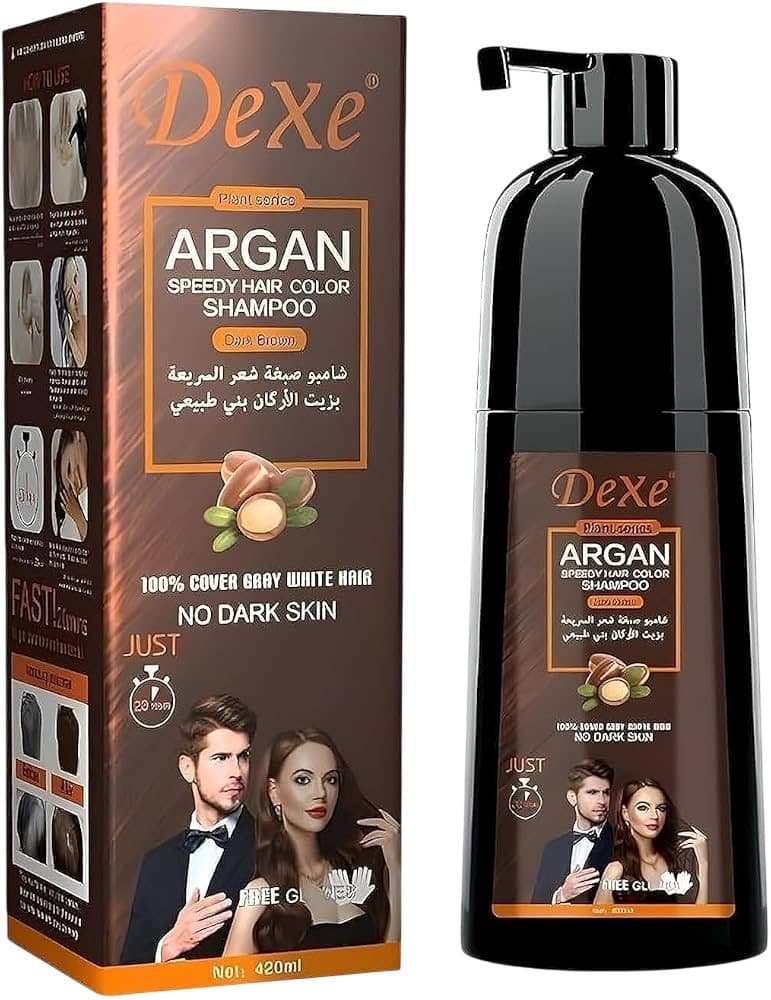 Shampoo Dexe Argan Medium Brown 420ML