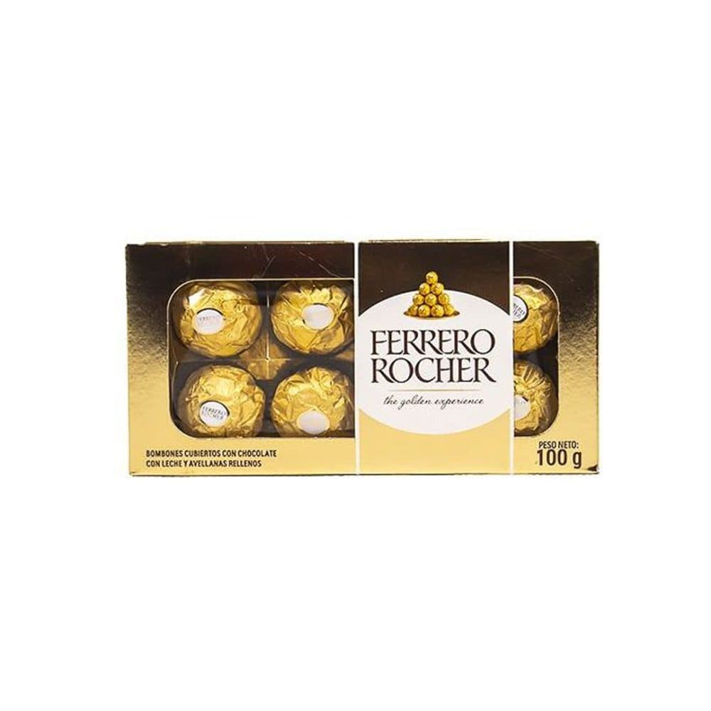 Bombom Ferrero Rocher 100G Cx 8PCS
