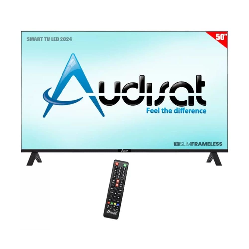 Televisor Smart LED Audisat Ad 50 Android Conversor Digital