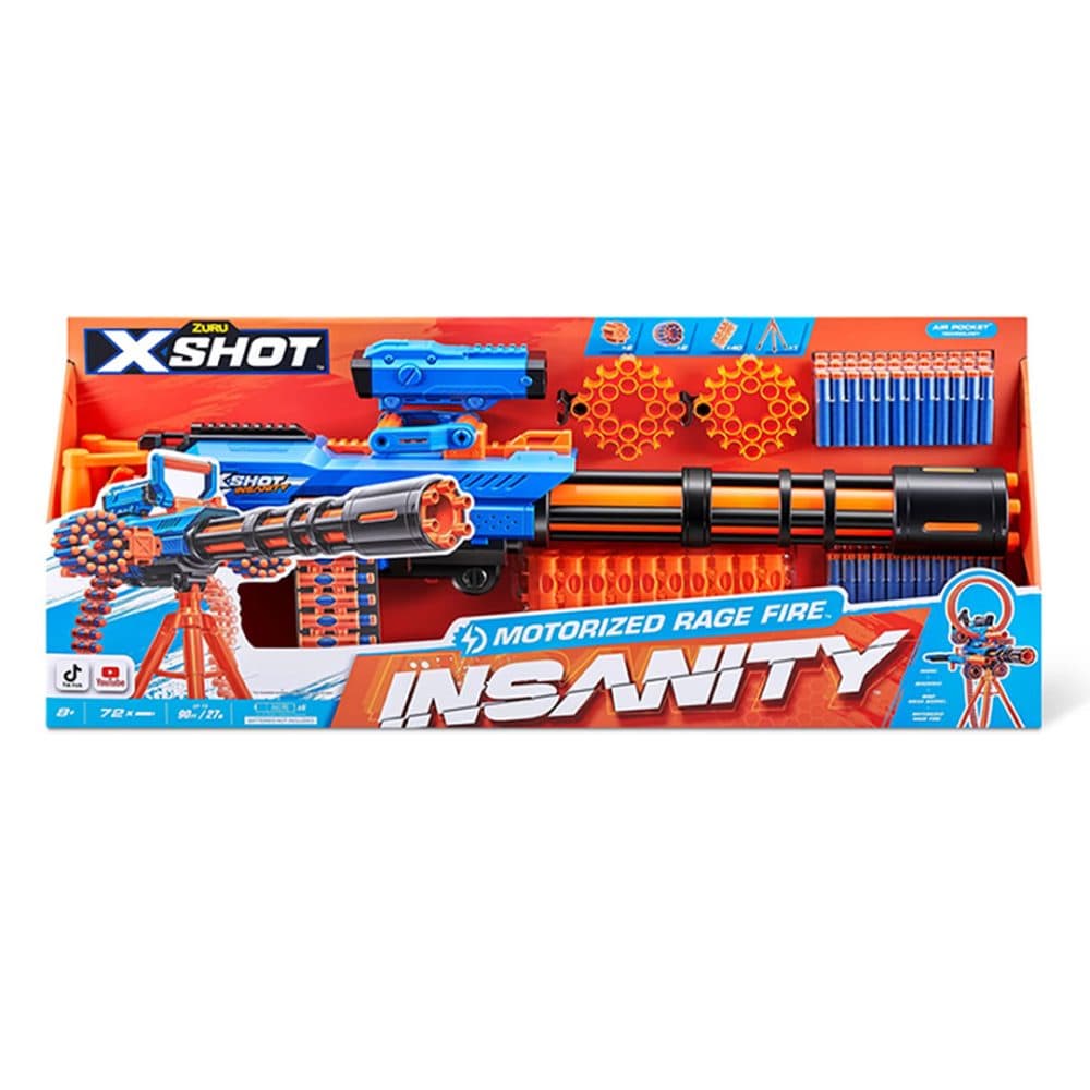 Juguete Arma Zuru Shot Insanity Motorized Rage Fire