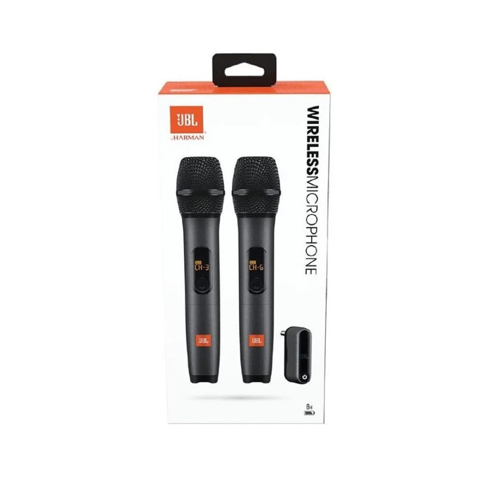 JBL Microfono Inalambrico Receptor Doble Canal 2 Unidades