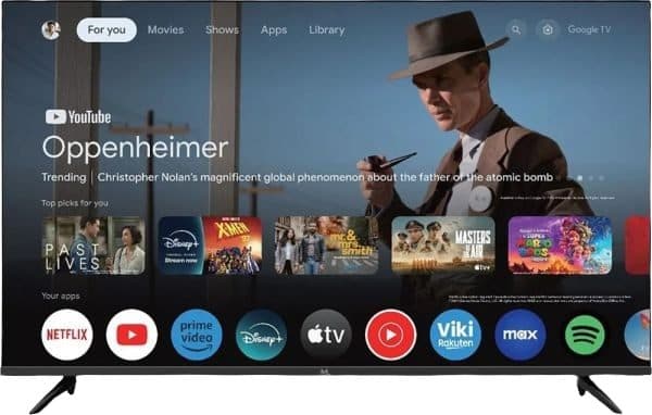 Google LED Mtek Smart QLED Uhd TV