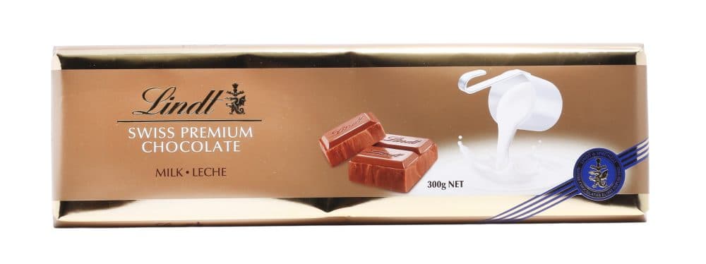 Chocolate Lindt Swiss Premium Milk Leite Barra 300G