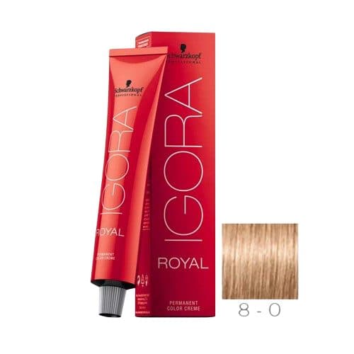 Tinta Cabelo Schwarzkopf Igora Royal 8 0 60G Lo Ao 60ML