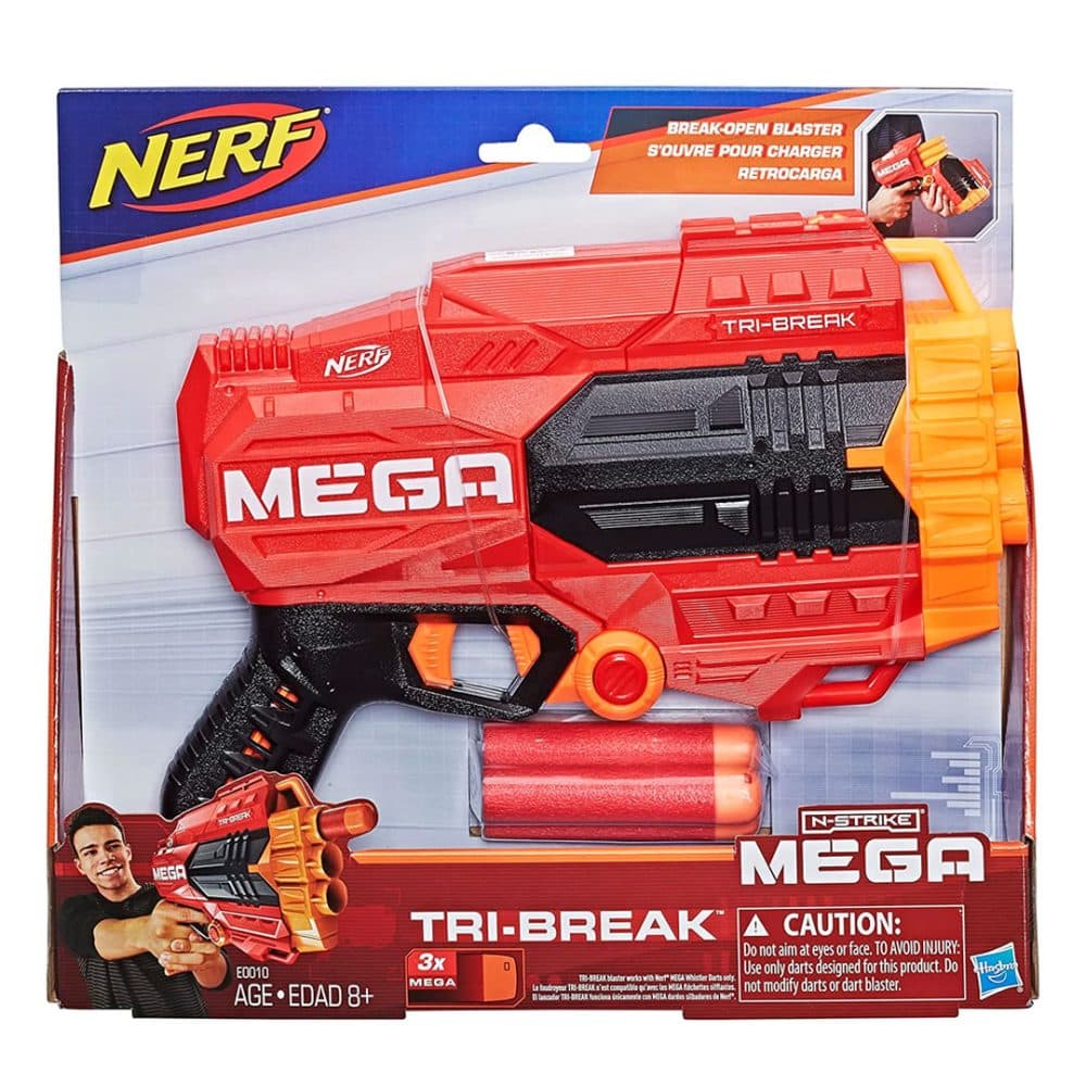 Pistola Nerf Mega Tri Break
