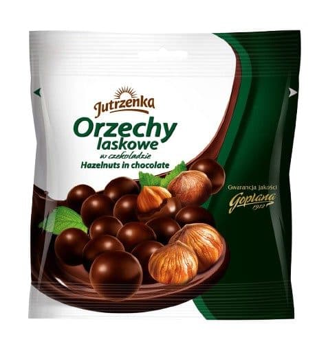 Jutrzenka Orzechy Laskowe Milk Chocolate Coated Hazelnuts
