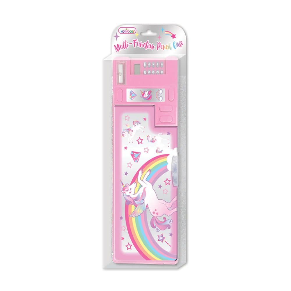 Estuche Multifuncion Hot Focus Para Lapices Unicorn