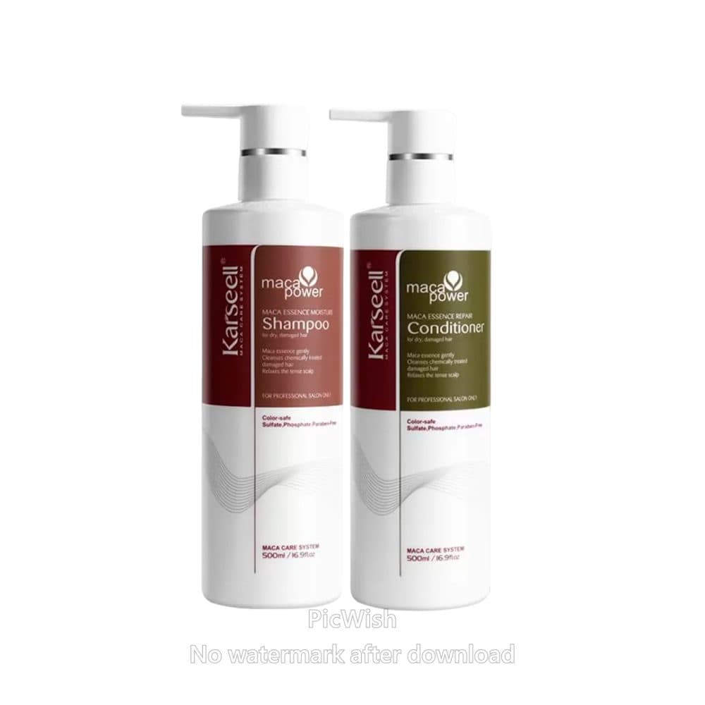 Kit Karseell Maca Power Essence Moisture Shamp Cond 500ML