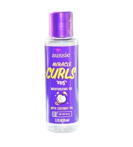 Oleo Para Cabelo Aussie Miracle Curls Moisturizing Cocont 95ML