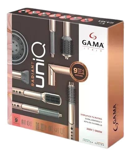 Kit Secador Gama Uniq Radiant Preto Gold 914