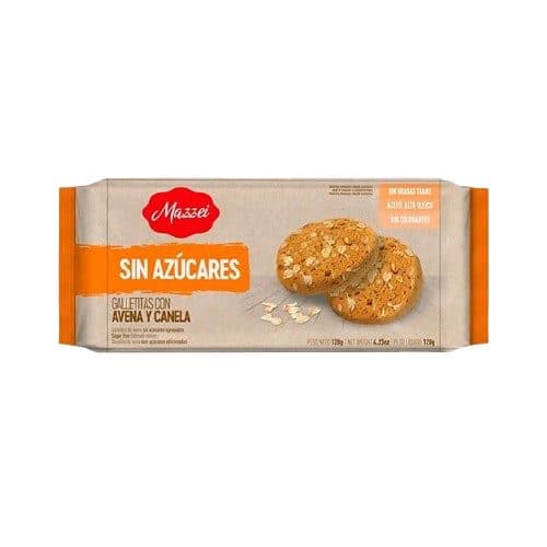 Biscoito Mazzei Avena Canela Sem Ucar 105G