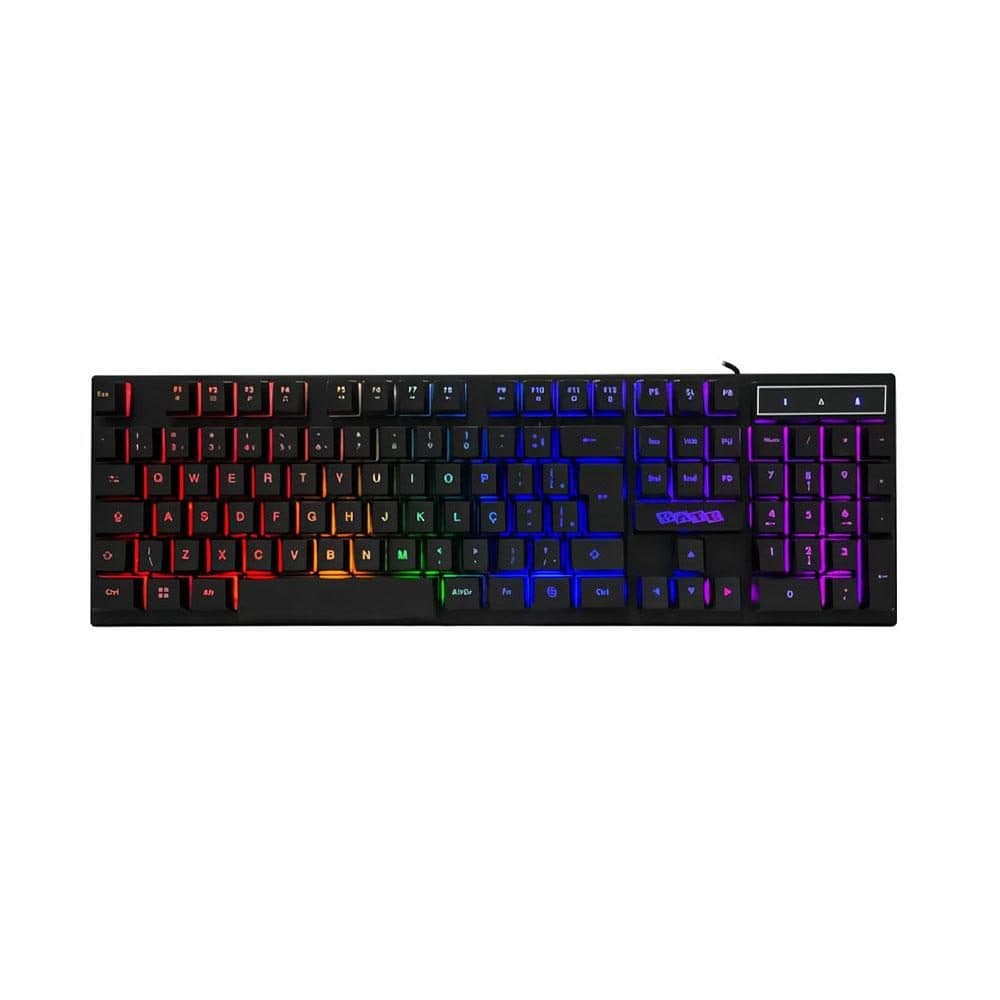 Teclado USB Satellite Light RGB Portugues