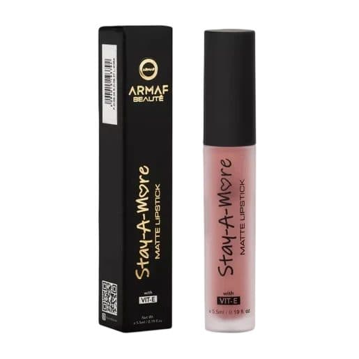 Gloss Armaf Beaute Stay More Matte Lipstick Peach Melody 07
