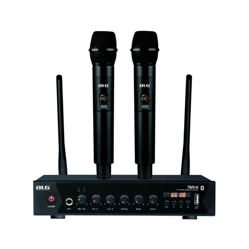 Microfono Blg Tmv 6 Uhf Mixer Inalambrico