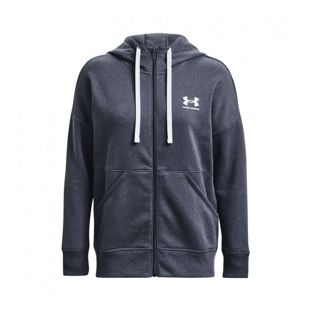 Abrigo Capucha Cremallera Under Armour Ua Rival Fleece Oscuro