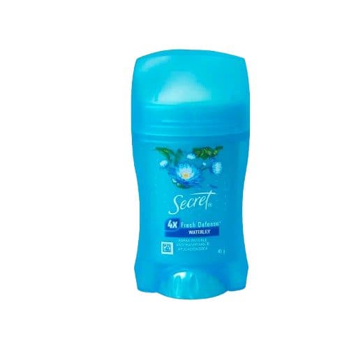 Des Secret Stick 4X Fresh Defense Waterlily 45G