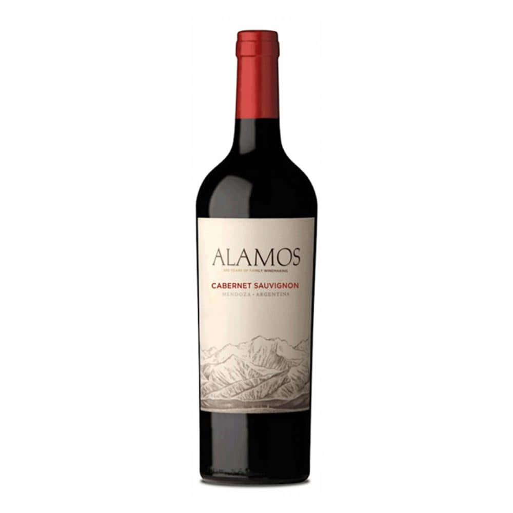 Vino Tinto Argentino Alamos Cabernet Sauvignon 750ML