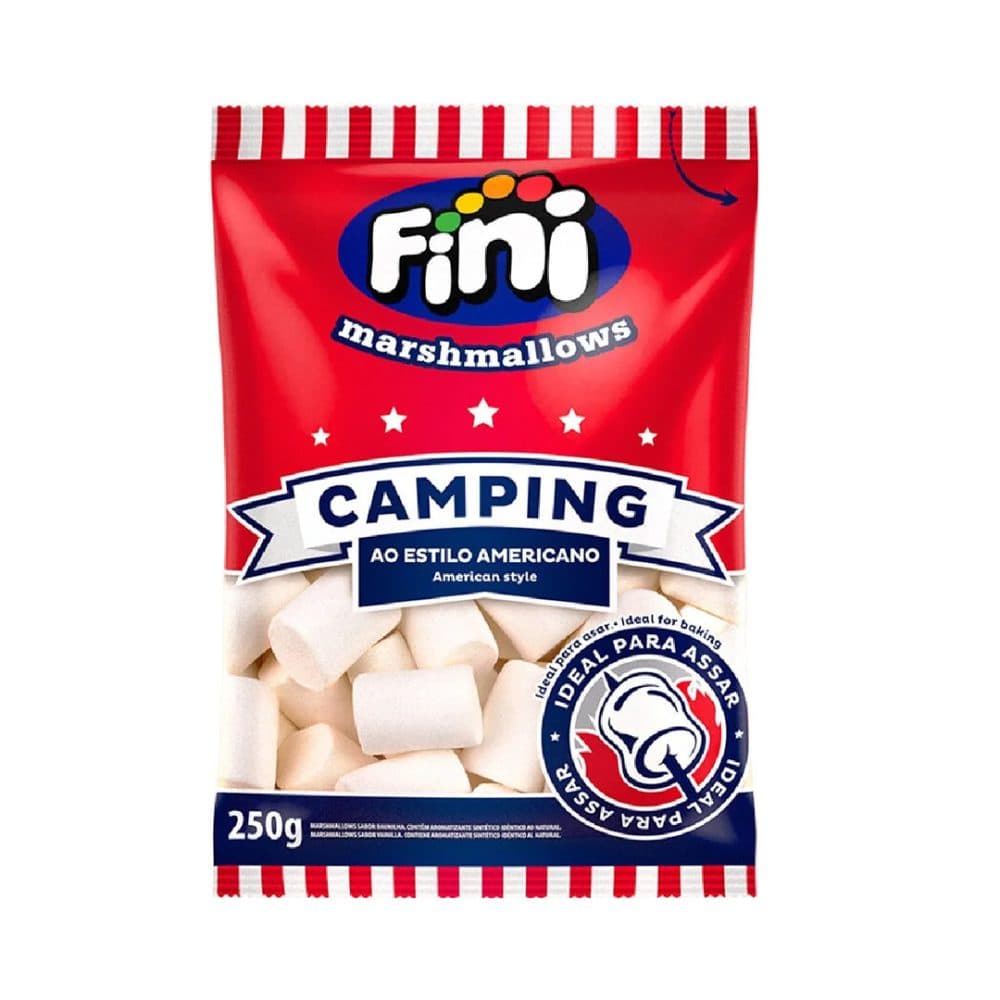 Doce Marshmallows Fini Camping American Style Classic 250G