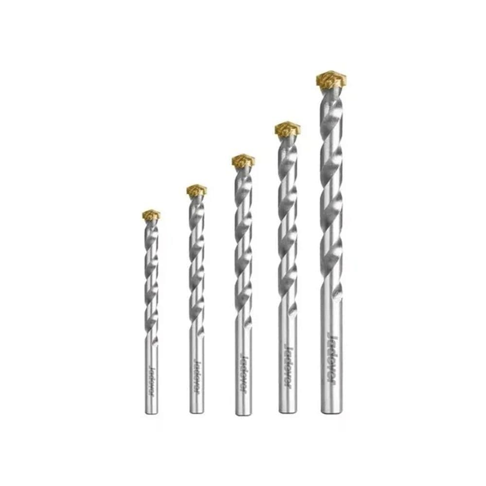 Kit Broca Jadever 5PCS 4 Concreto