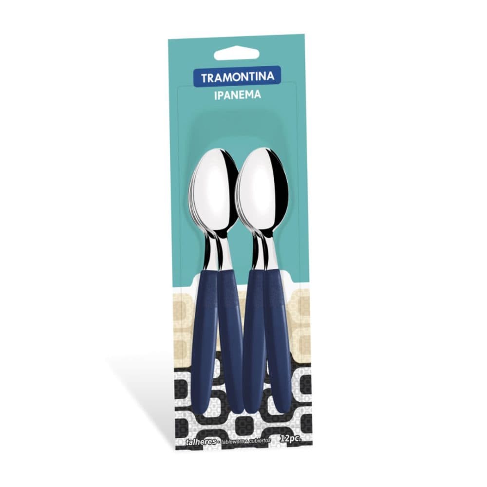 Tramontina Juego De Cucharas Ipanema De Mesa 12 Piezas