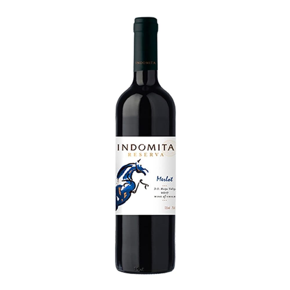 Vino Tinto Chileno Indomita Reserva Merlot 750ML