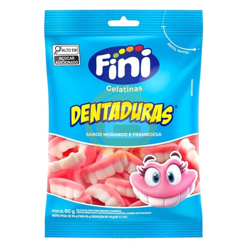 Goma Fini Dentaduras 80G