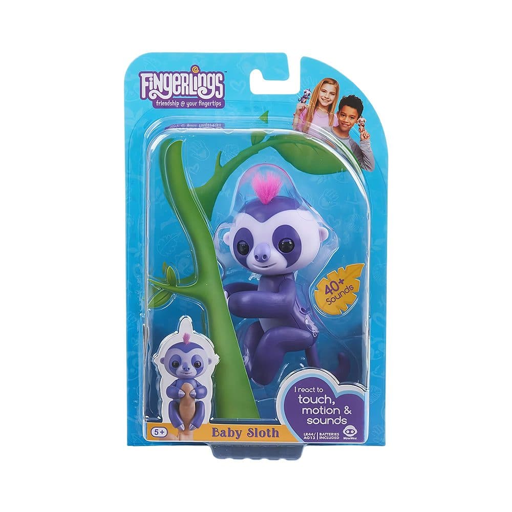 Figura Interativa Fingerlings Baby Sloth Marge
