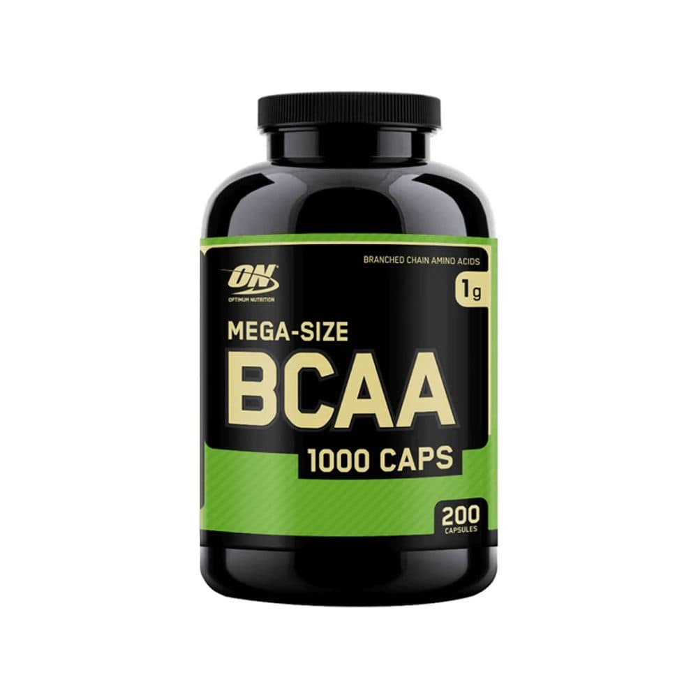 Vitamina Optimun Nutrition Mega Size Bcaa 200 Capsulas