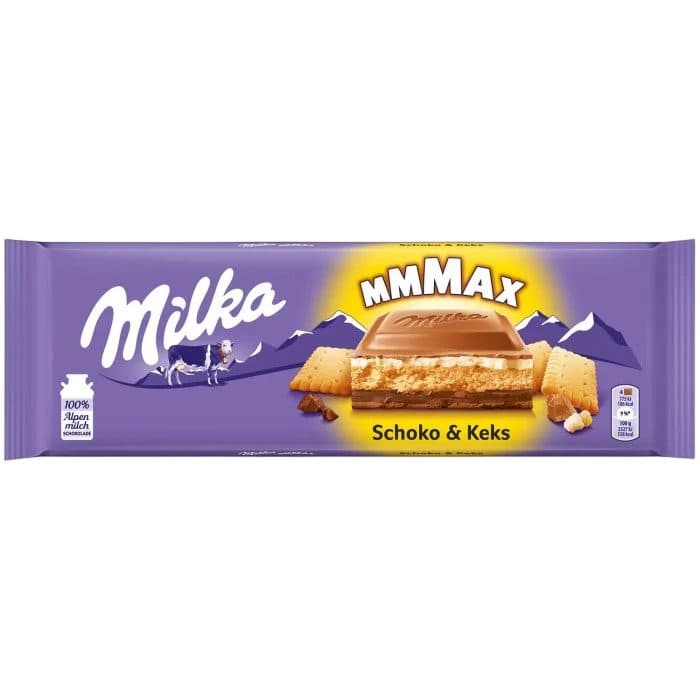 Chocolate Milka Mmmax Schoko Keks 300G