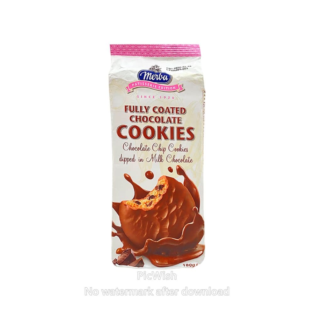 Biscoito Merba Fully Coated Chocolate 180G