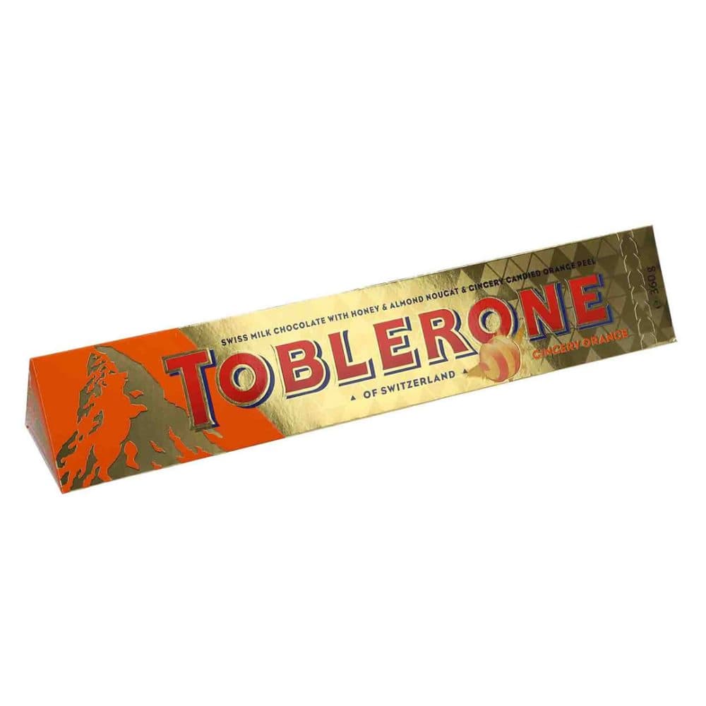 Chocolate Toblerone Gingery Wtr