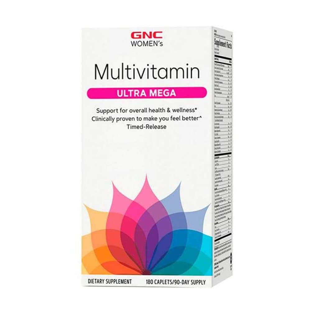 Multivitaminico Gnc Ultra Mega 180 Capsulas