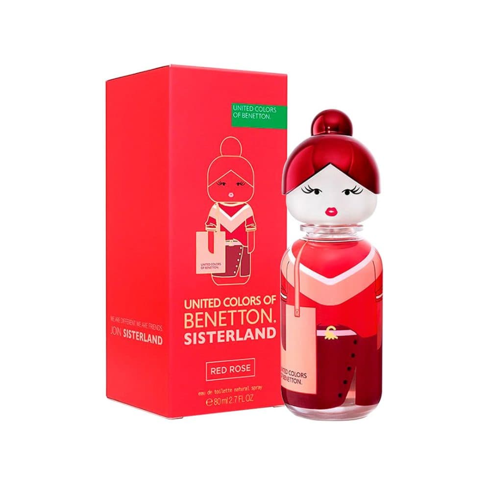 Benetton Sisterland Red Rose 80ML EDT