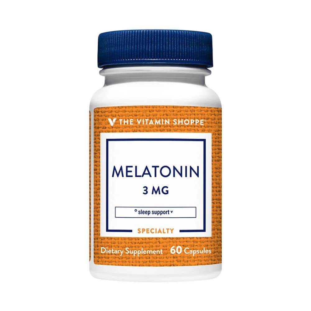 Vitamina Shoppe Melatonin 3MG 60 Capsulas