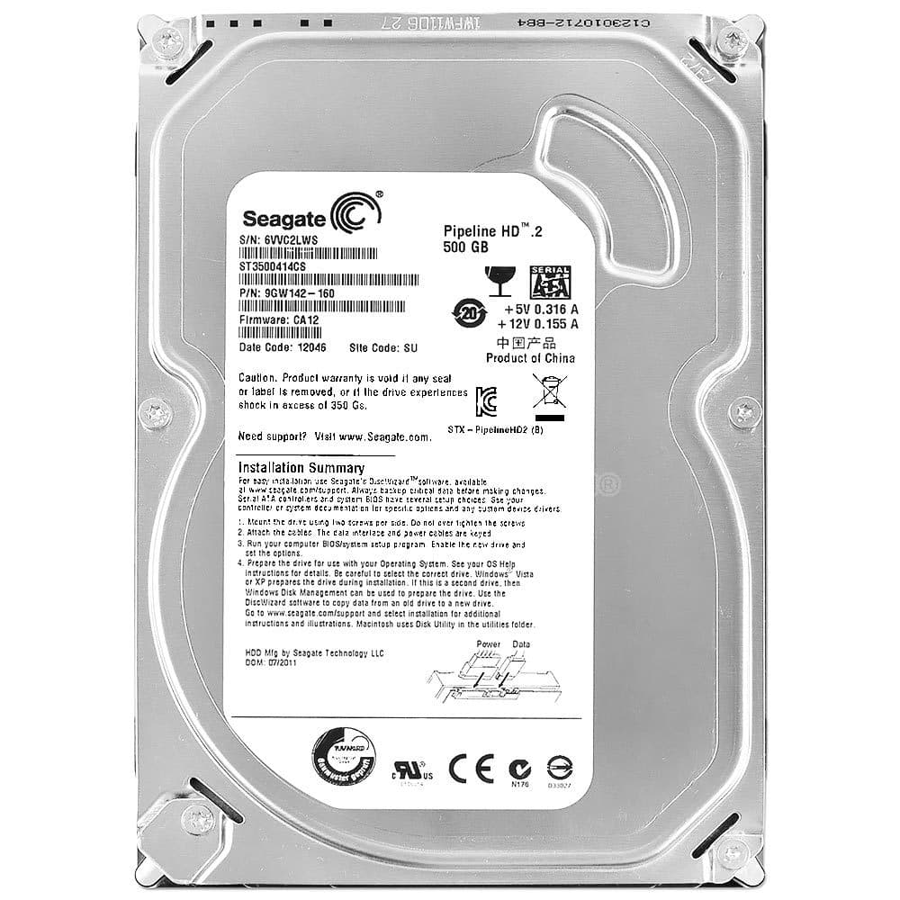 Seagate Pipeline 500GB