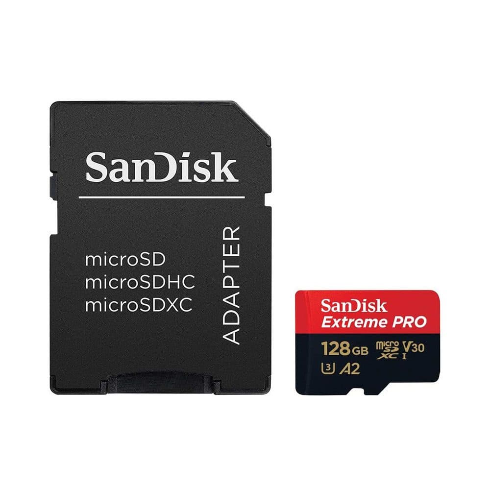 SanDisk Memoria Micro Sd Extreme Pro 200 U3 Adaptador De 128GB