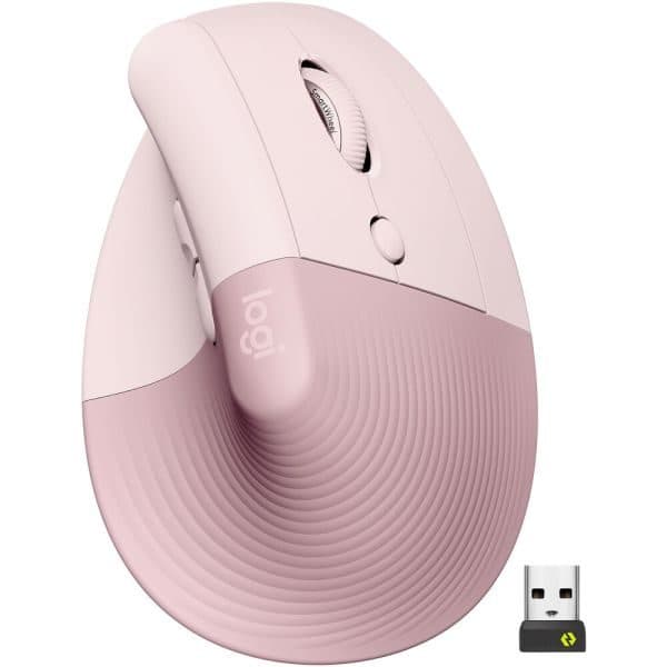Logitech Mouse Lift Vertical Rose
