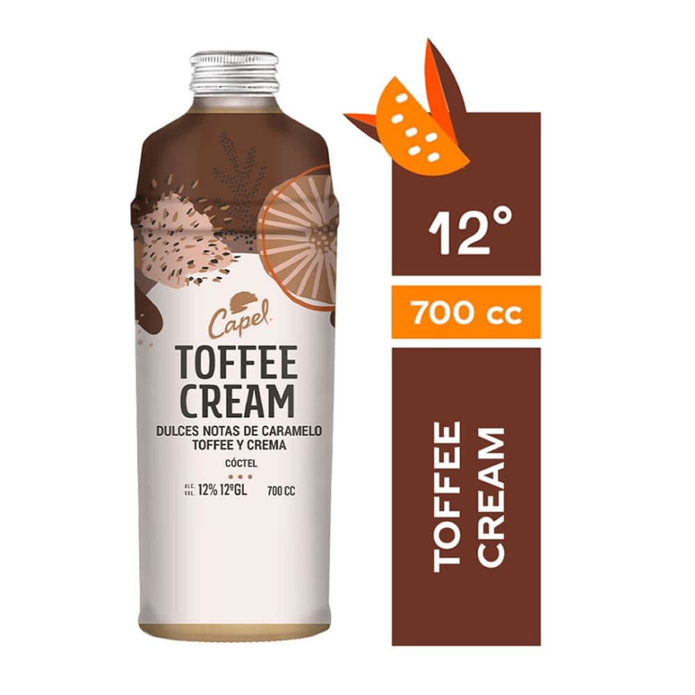 Coctel Capel Drinks Toffee Cream 700ML