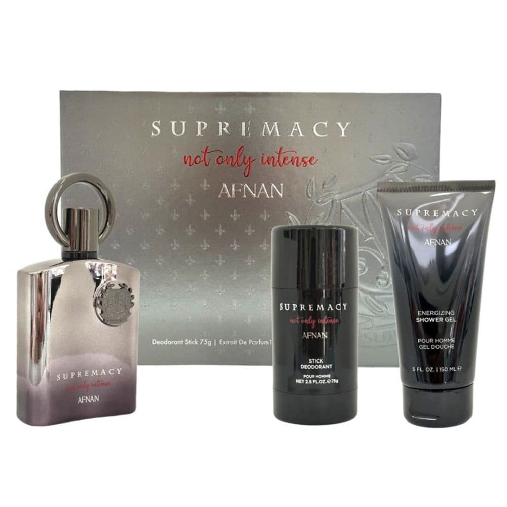 Afnan Supremacy Not Only Intense Kit Deo 75G 100ML EDP