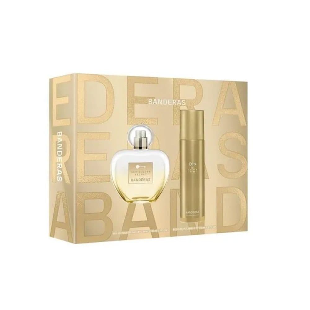 Antonio Banderas Her Golden Secret Kit Deo 80ML EDT