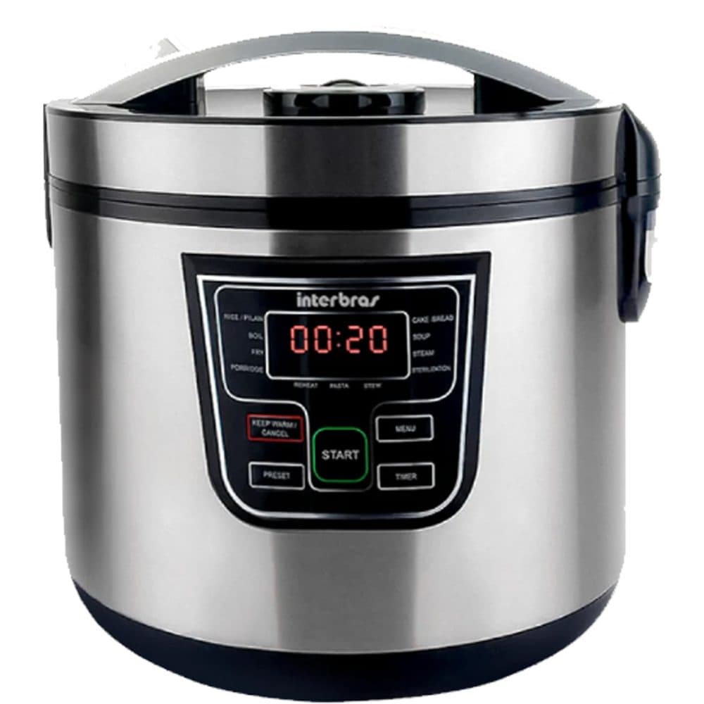 Panela De Arroz Interbras 5L Inox