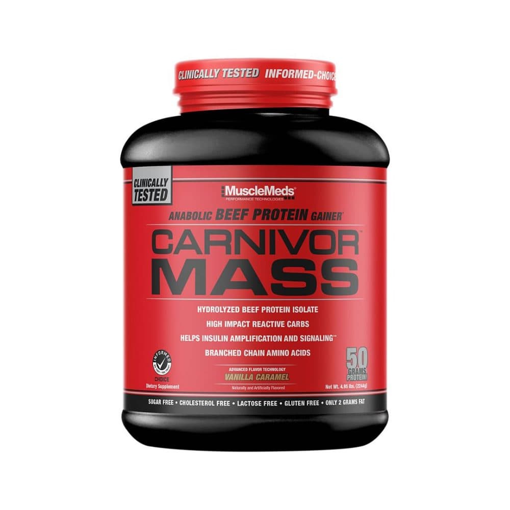 Proteina Musclemeds Carnivor Vainilla Caramel 4LB