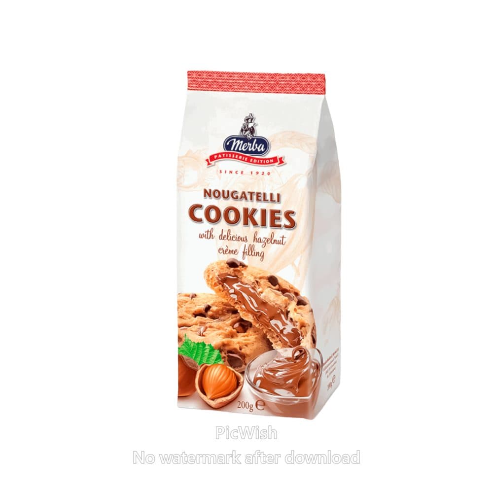 Biscoito Merba Nougatelli 200G