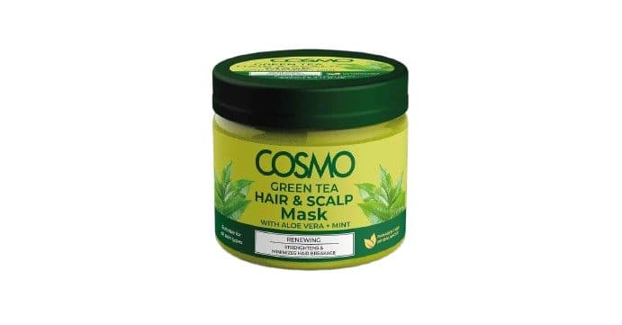 Mascara Cosmo Green Tea Hair Scalp Aloe Vera Mint 325ML