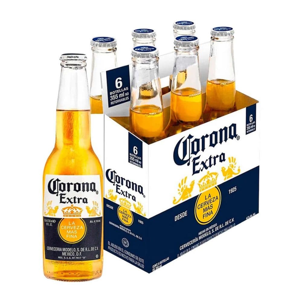 Cerveza Corona Extra Botella 355ML