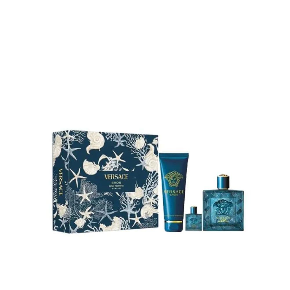 Versace Eros Kit 5ML Shower Gel 100ML PARFUM